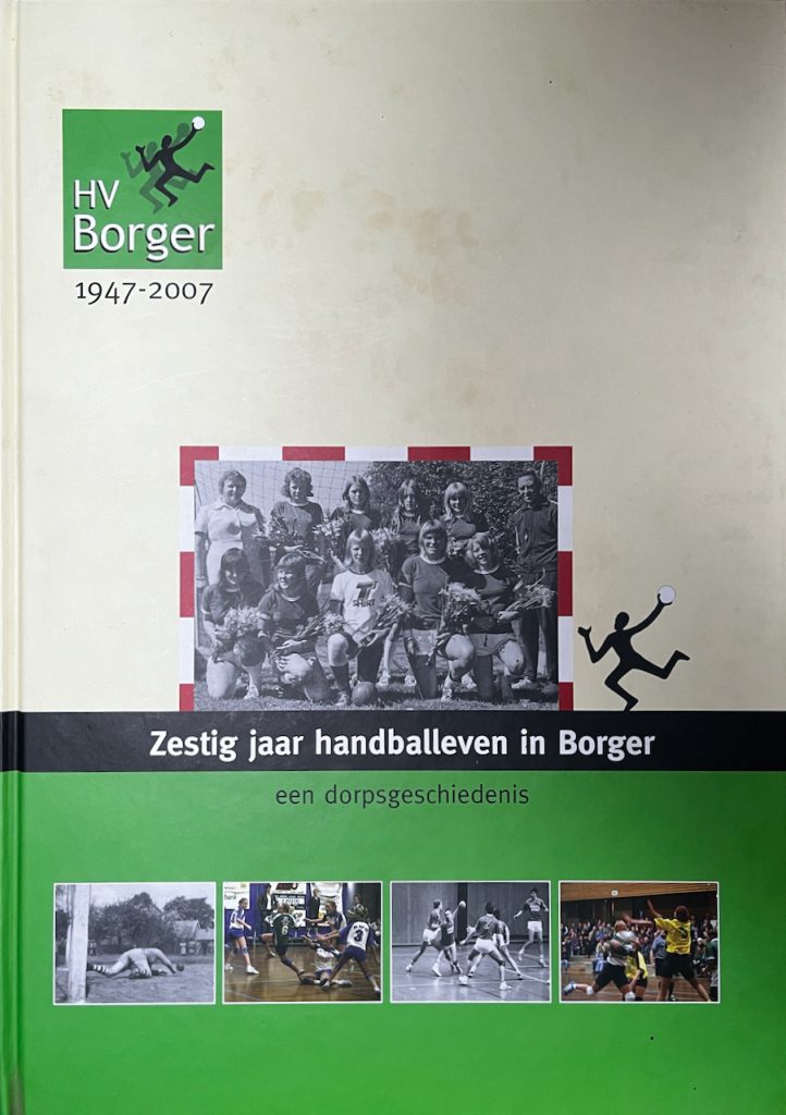 jubileumboek zestig jaar  Handbalvereniging Borger
